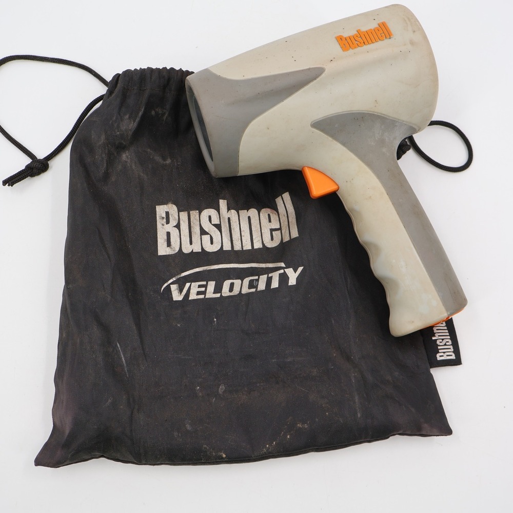Bushnell Velocity Speed Radar Gun Gray Orange For Parts or Repair